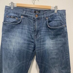 Hugo Boss Men's Slim Straight Stretch Light Weight Jeans - 30x32